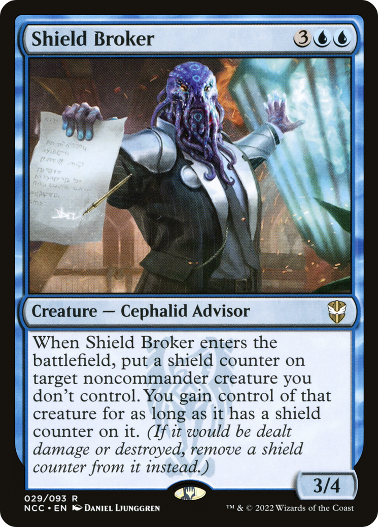 Shield Broker (029) - New Capenna Commander