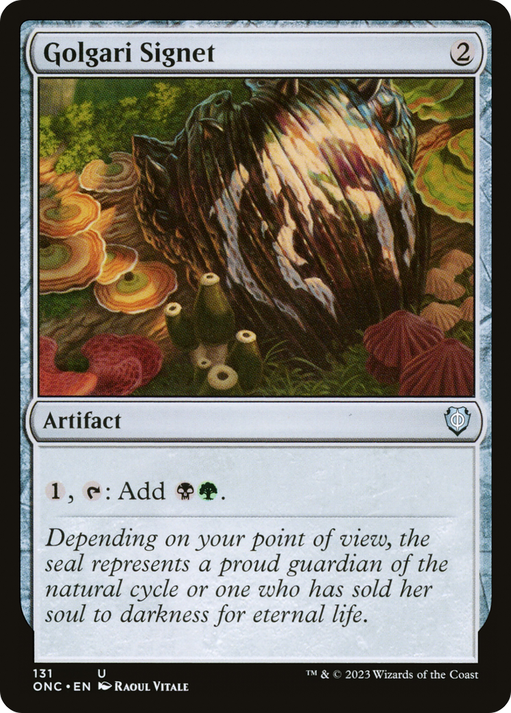 Golgari Signet (131) - Phyrexia: All Will Be One Commander