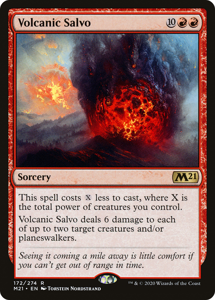 Volcanic Salvo (172) - Core Set 2021
