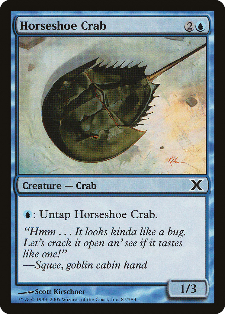 Horseshoe Crab (087) - Tenth Edition