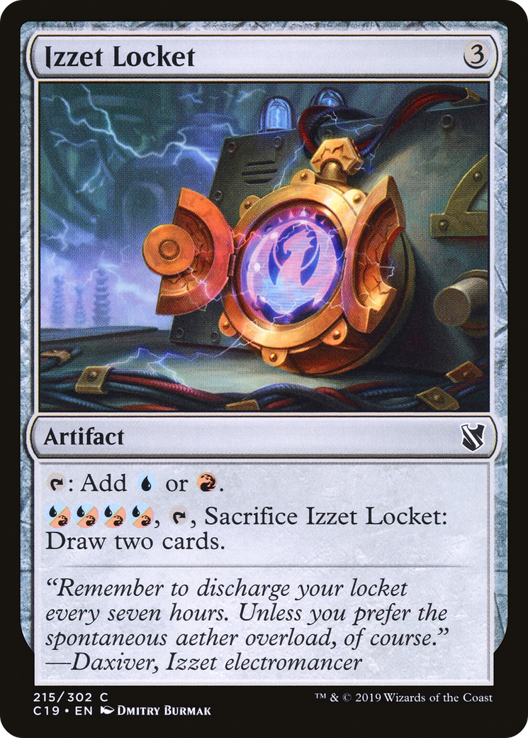 Izzet Locket (215) - Commander 2019
