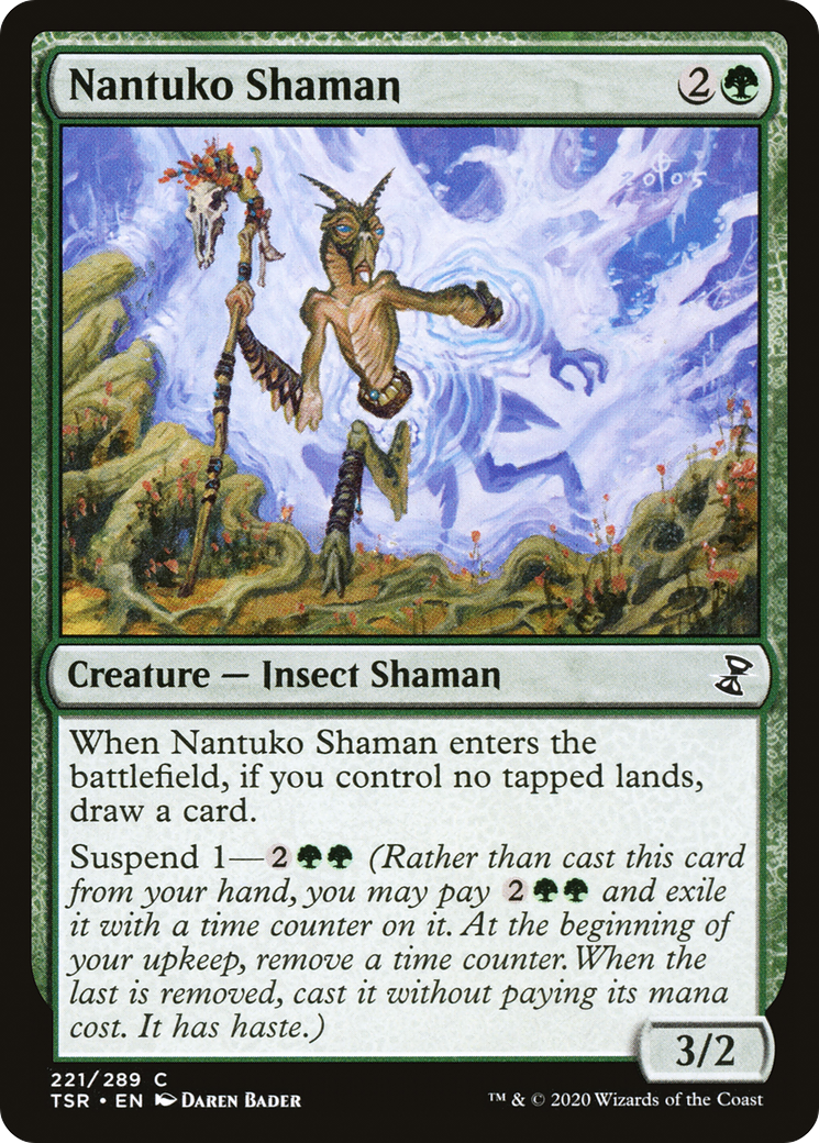 Nantuko Shaman (221) Foil - Time Spiral Remastered