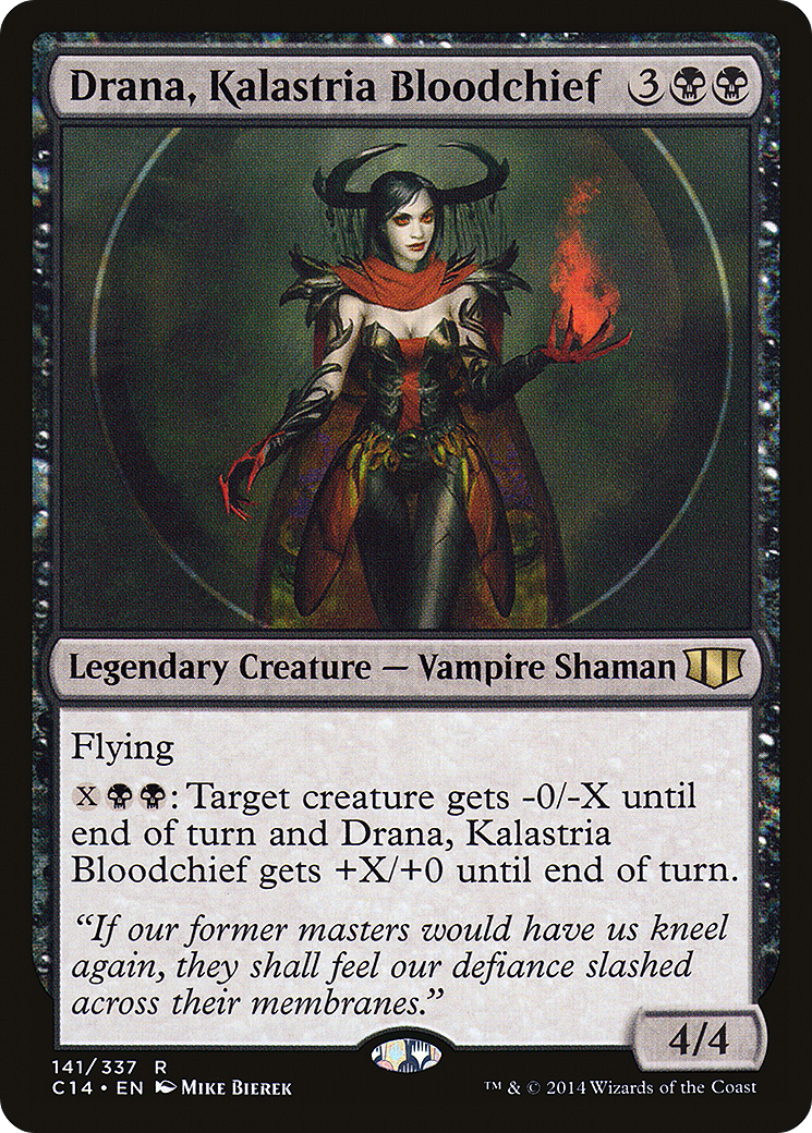 Drana, Kalastria Bloodchief (141) - Commander 2014