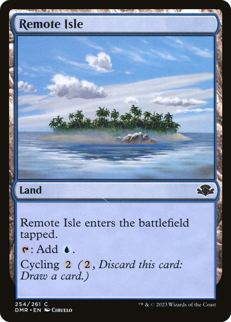 Remote Isle (254) Foil - Dominaria Remastered