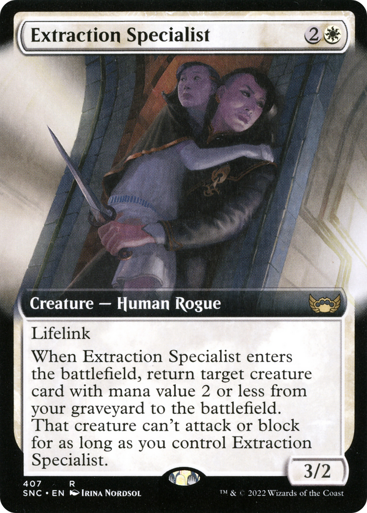 Extraction Specialist (Extended Art) (407) - Streets of New Capenna
