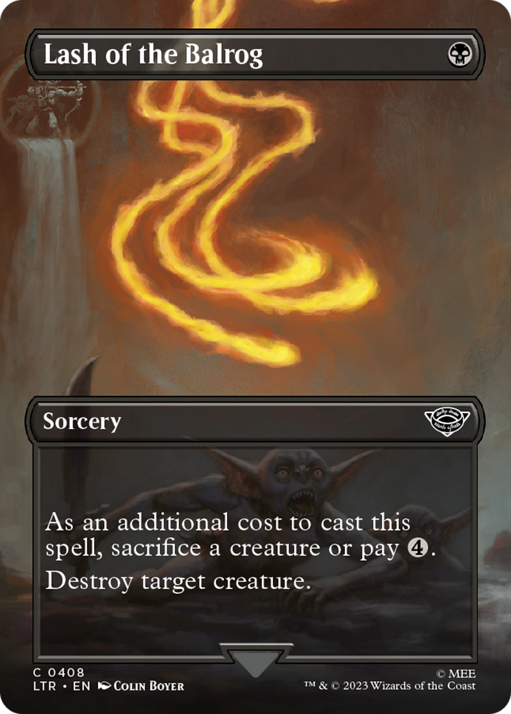 Lash of the Balrog (408) Foil - The Lord of the Rings: Tales of Middle-earth
