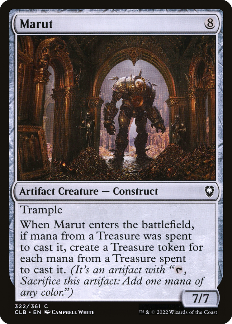 Marut (322) Foil - Commander Legends: Battle for Baldur's Gate