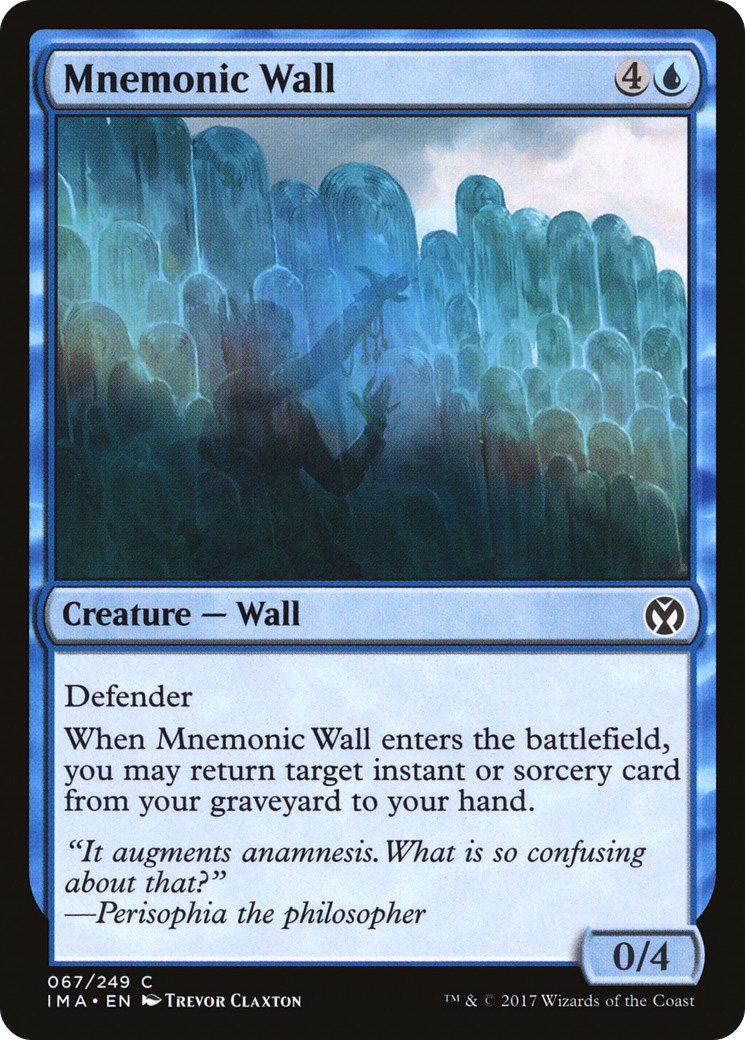 Mnemonic Wall (067) - Iconic Masters