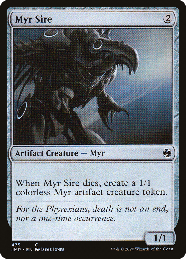 Myr Sire (475) - Jumpstart