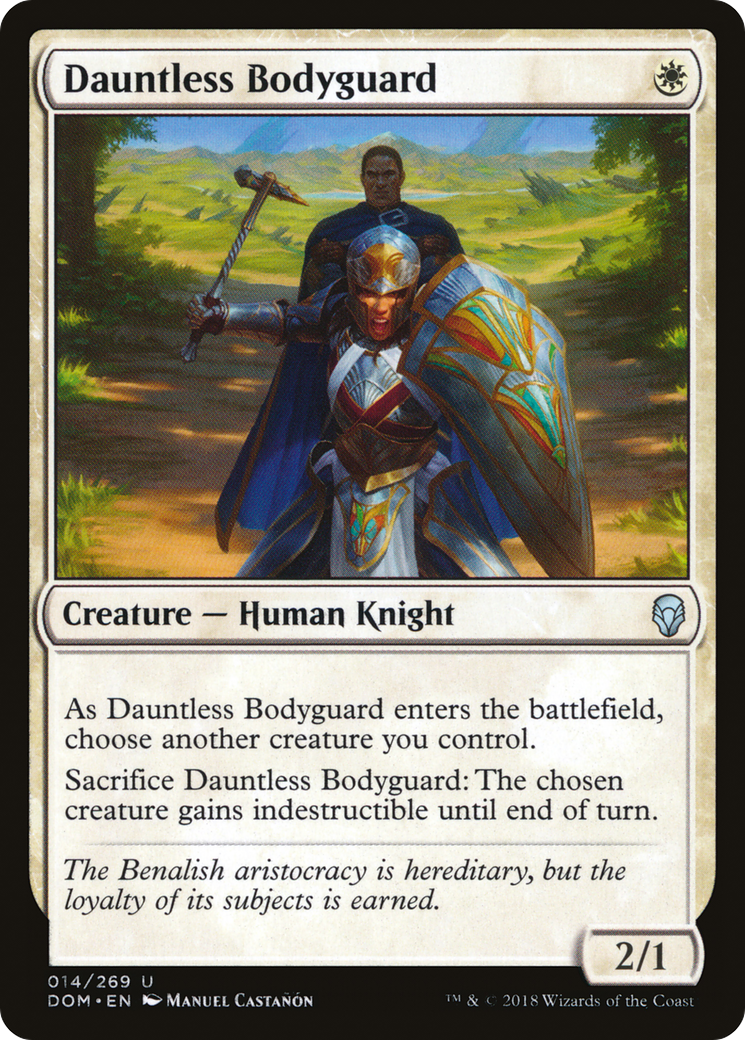 Dauntless Bodyguard (014) Foil - Dominaria