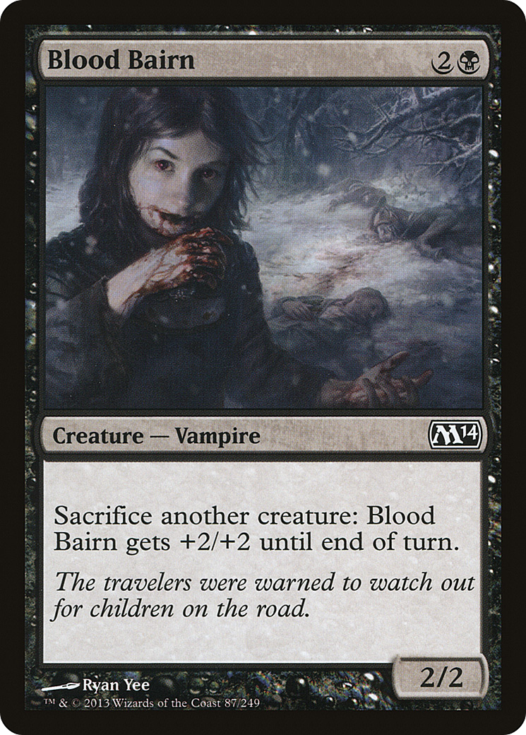 Blood Bairn (087) Foil - Magic 2014