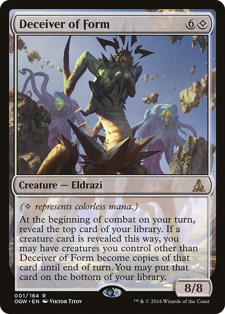 Deceiver of Form (001) Foil - Oath of the Gatewatch