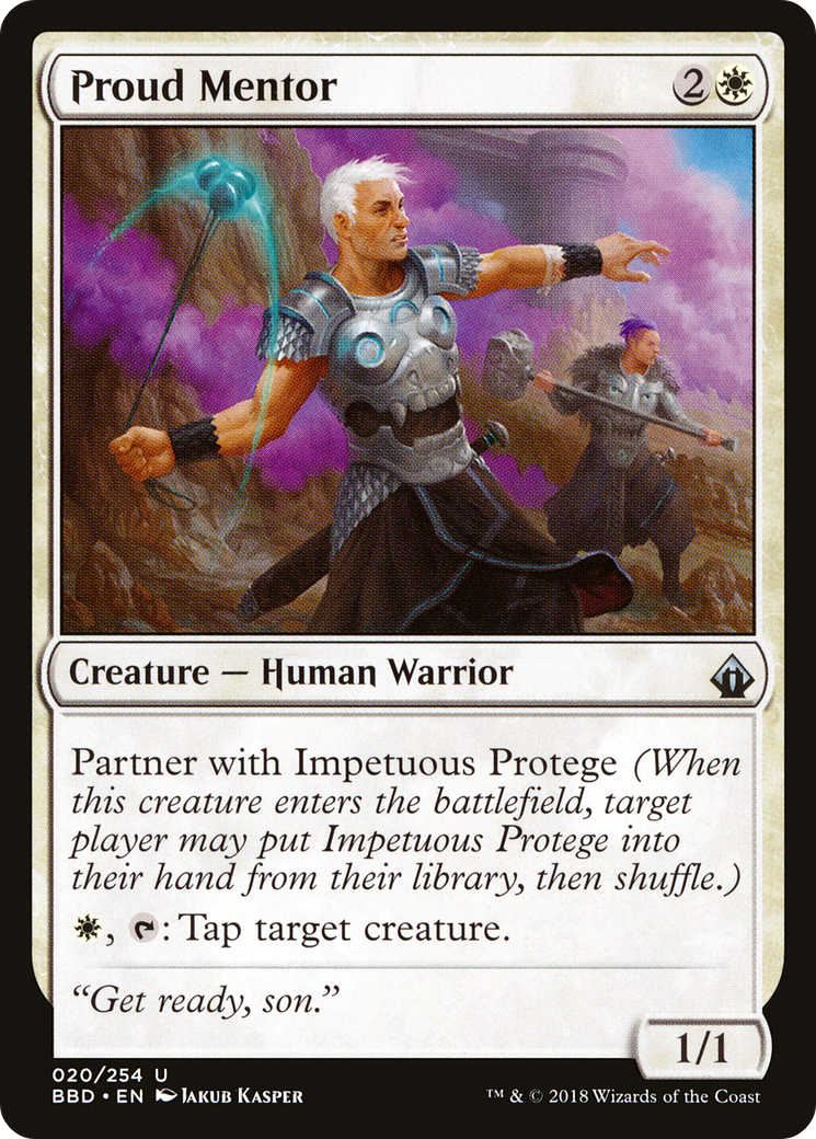 Proud Mentor (020) Foil - Battlebond