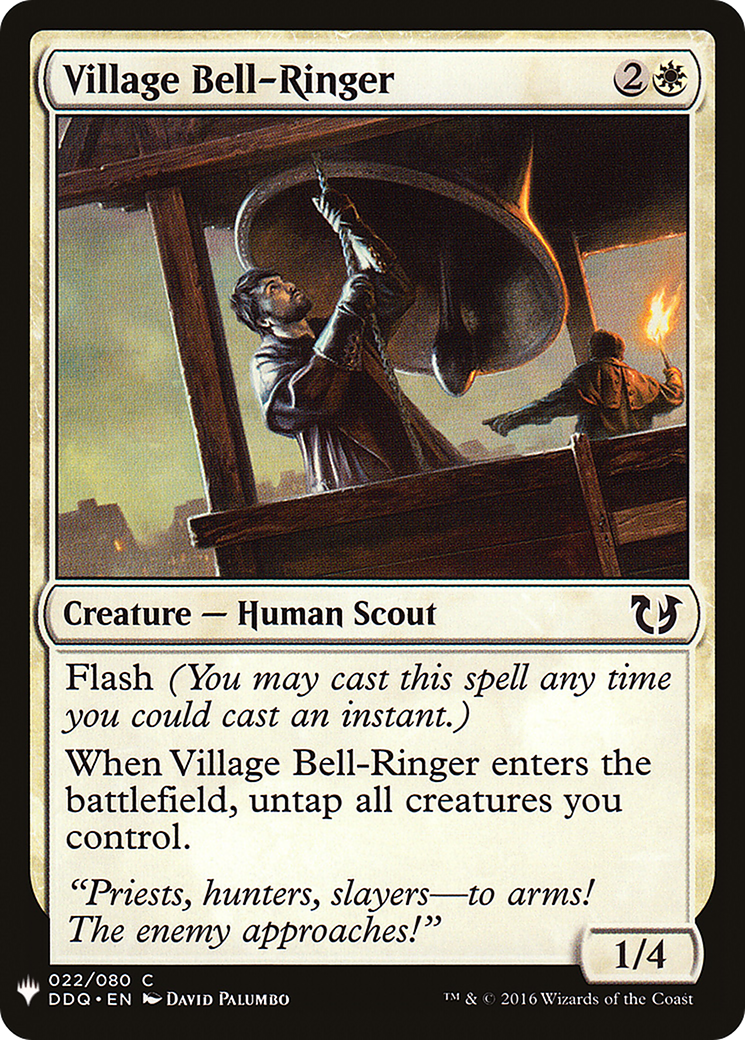 Village Bell-Ringer (DDQ-22) - The List