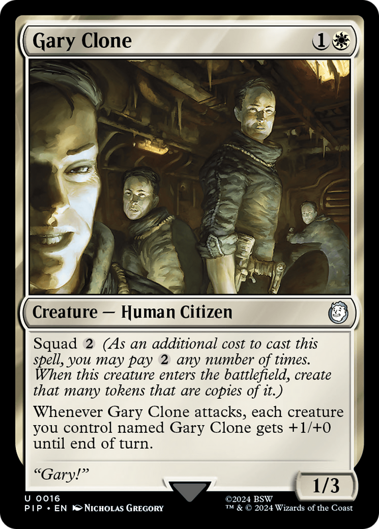 Gary Clone (016) Foil - Fallout