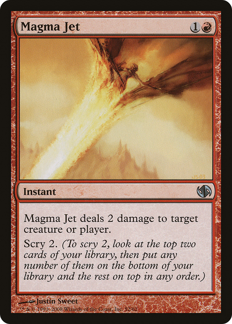 Magma Jet (052) - Duel Decks: Jace vs. Chandra