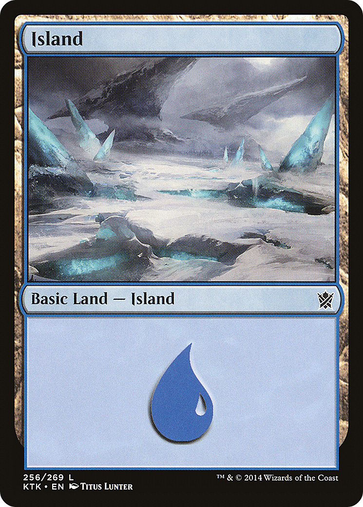 Island (256) Foil - Khans of Tarkir