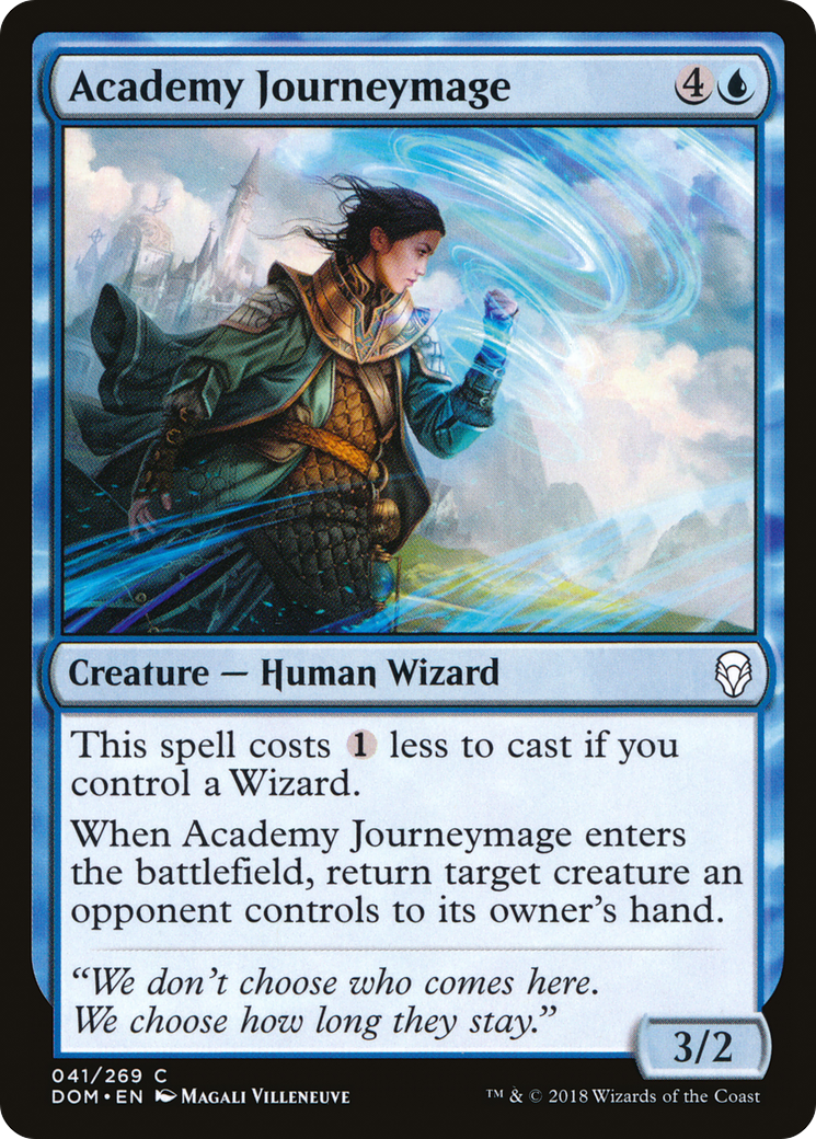 Academy Journeymage (041) Foil - Dominaria