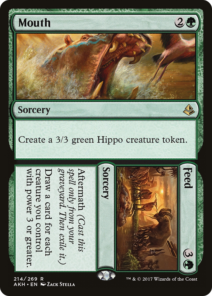 Mouth // Feed (214) Foil - Amonkhet