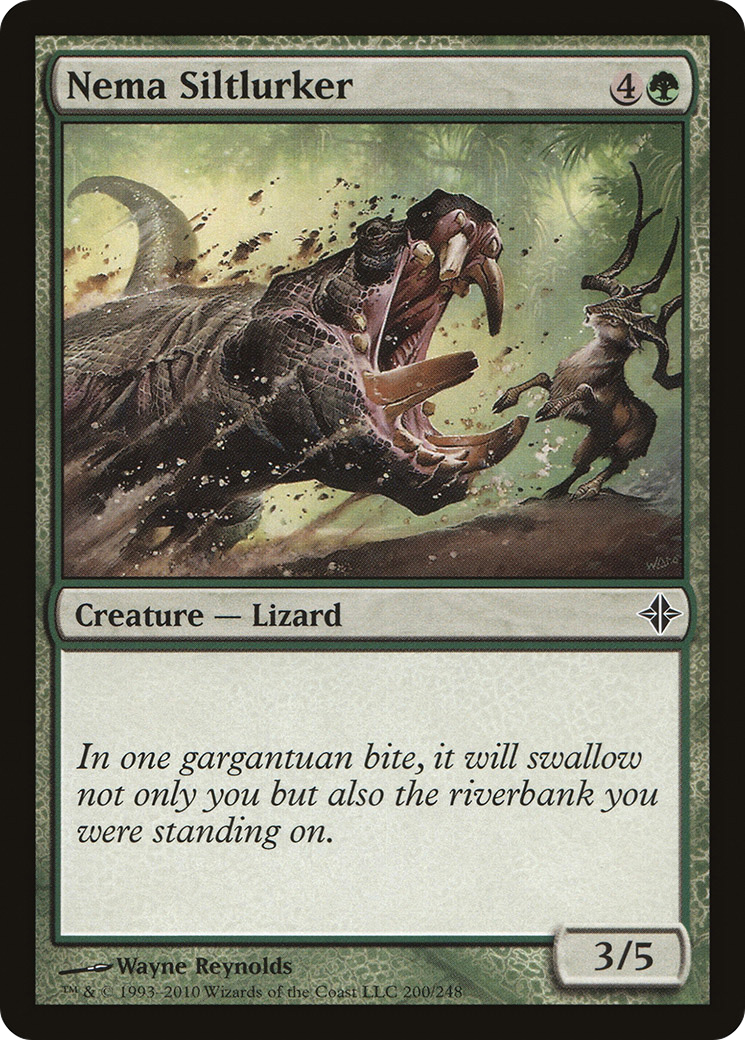 Nema Siltlurker (200) Foil - Rise of the Eldrazi