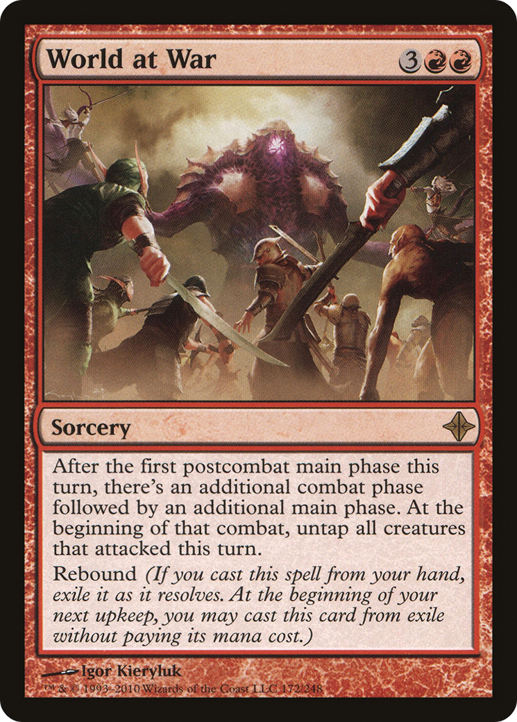 World at War (172) Foil - Rise of the Eldrazi