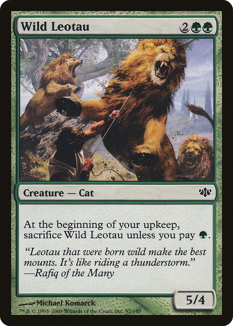 Wild Leotau (097) Foil - Conflux