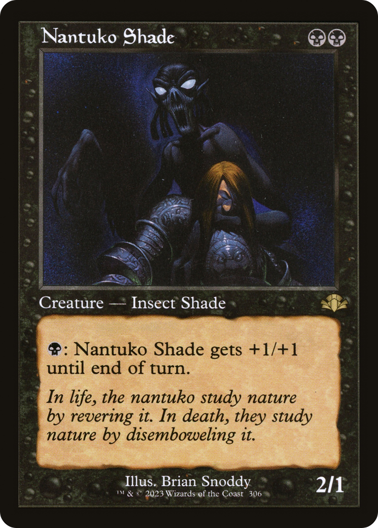 Nantuko Shade (Retro) (306) Foil - Dominaria Remastered