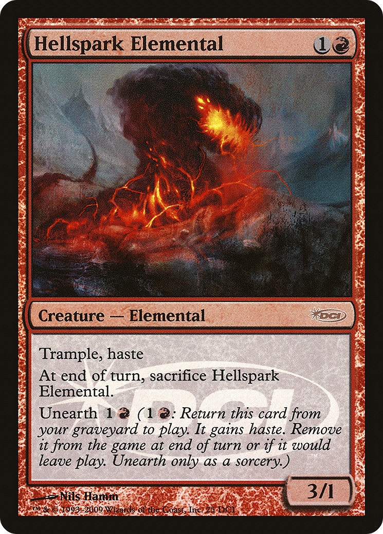 Hellspark Elemental (025) Foil - DCI Promos