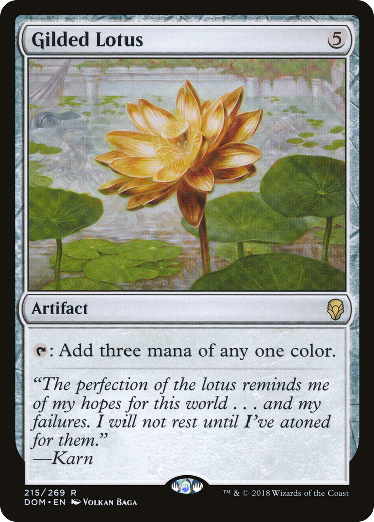 Gilded Lotus (215) - Dominaria