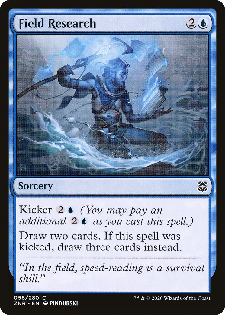 Field Research (058) Foil - Zendikar Rising