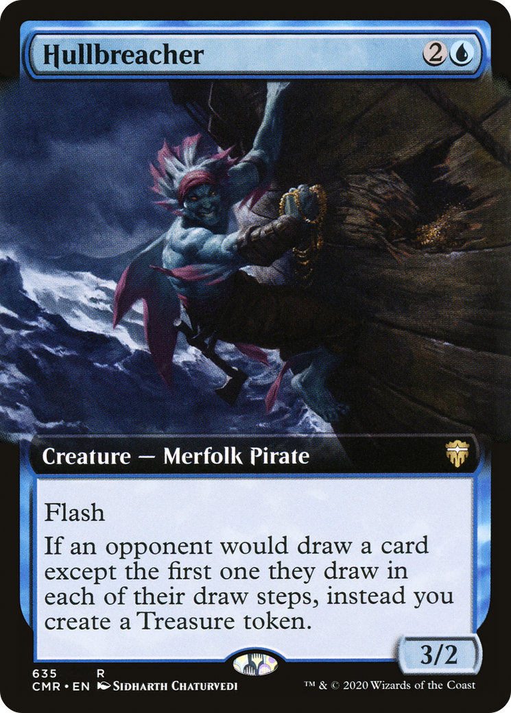 Hullbreacher (Extended Art) (635) Foil - Commander Legends