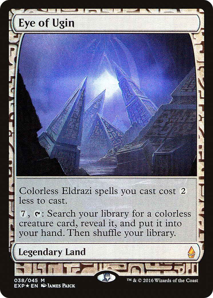 Eye of Ugin (038) Foil - Zendikar Expeditions