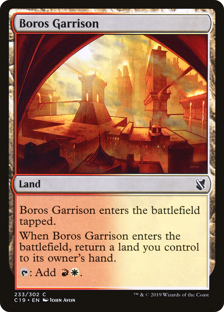 Boros Garrison (233) - Commander 2019