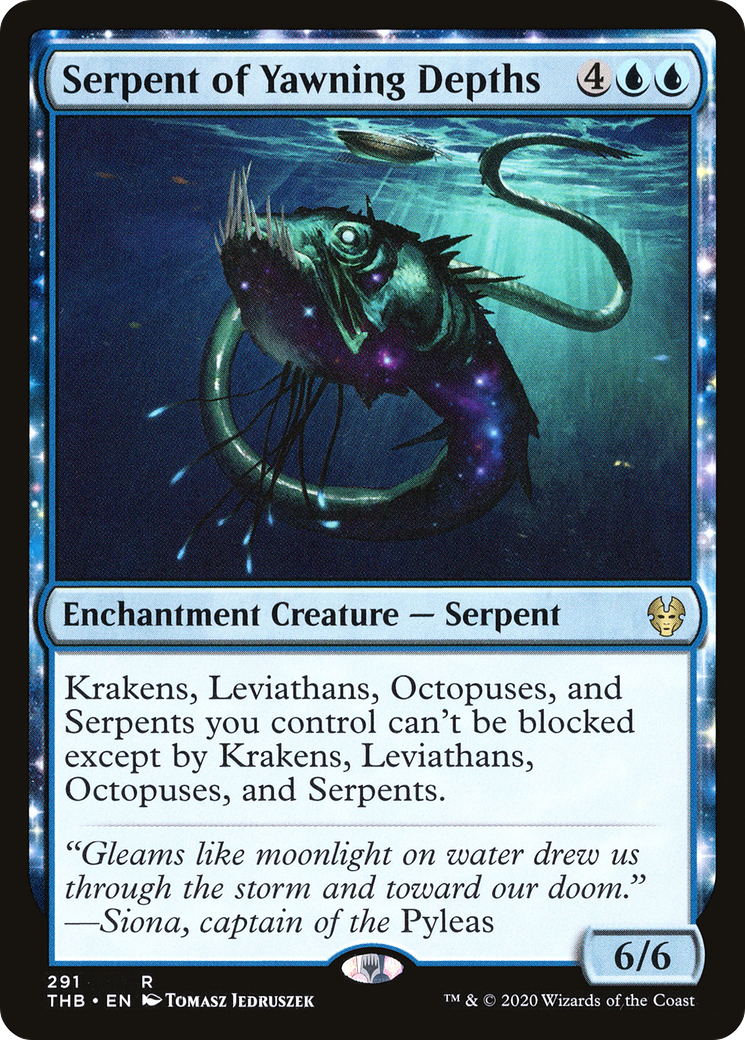 Serpent of Yawning Depths (291) - Theros Beyond Death