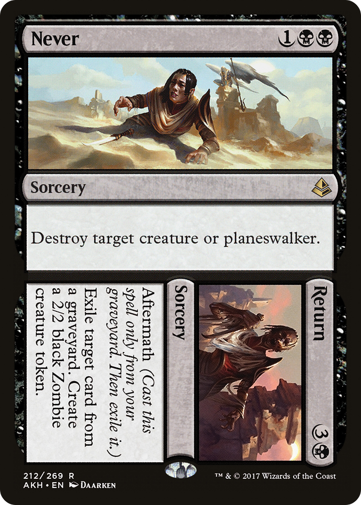 Never // Return (212) - Amonkhet