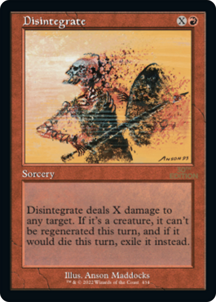 Disintegrate (Retro) (434) - 30th Anniversary Edition