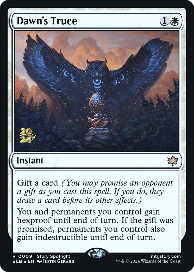 Dawn's Truce (009) Foil - Bloomburrow Promos