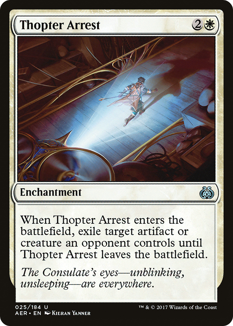 Thopter Arrest (025) Foil - Aether Revolt