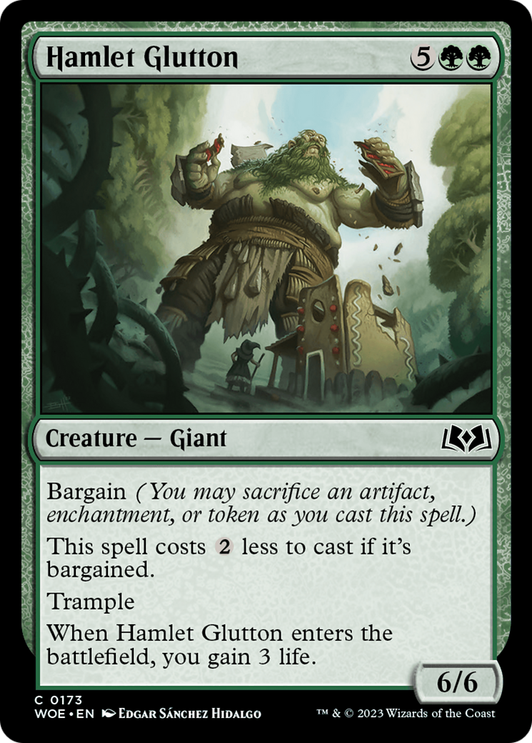 Hamlet Glutton (173) - Wilds of Eldraine
