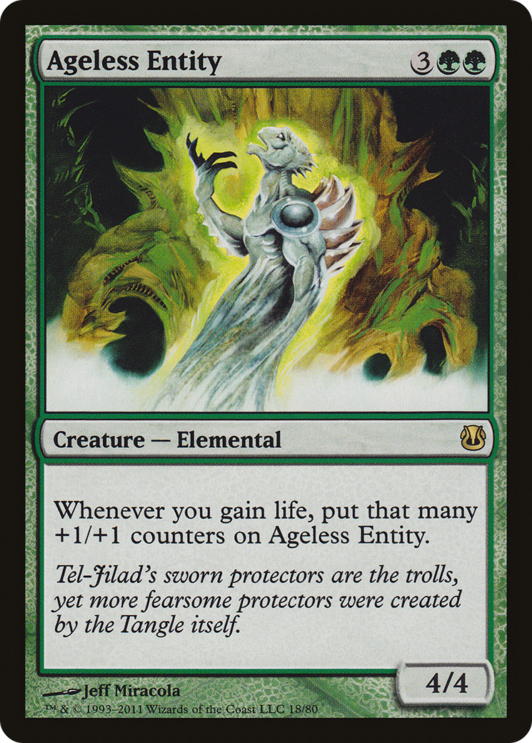 Ageless Entity (018) - Duel Decks: Ajani vs. Nicol Bolas