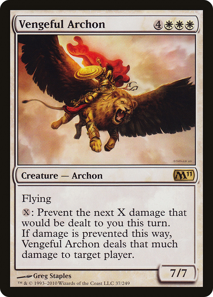 Vengeful Archon (037) Foil - Magic 2011