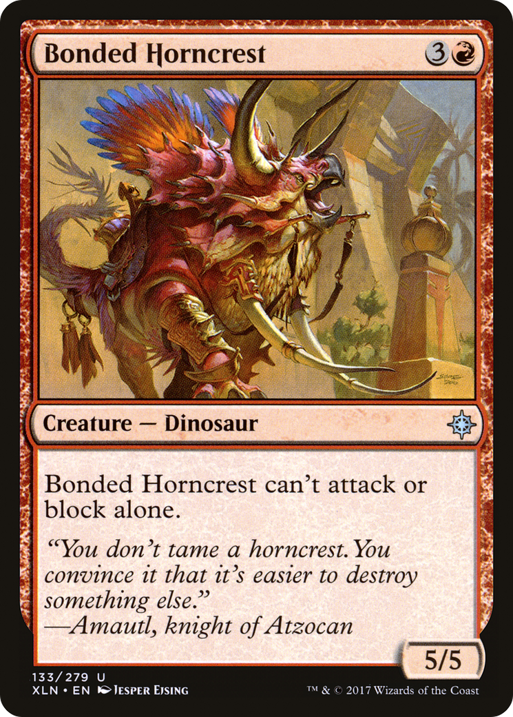 Bonded Horncrest (133) - Ixalan