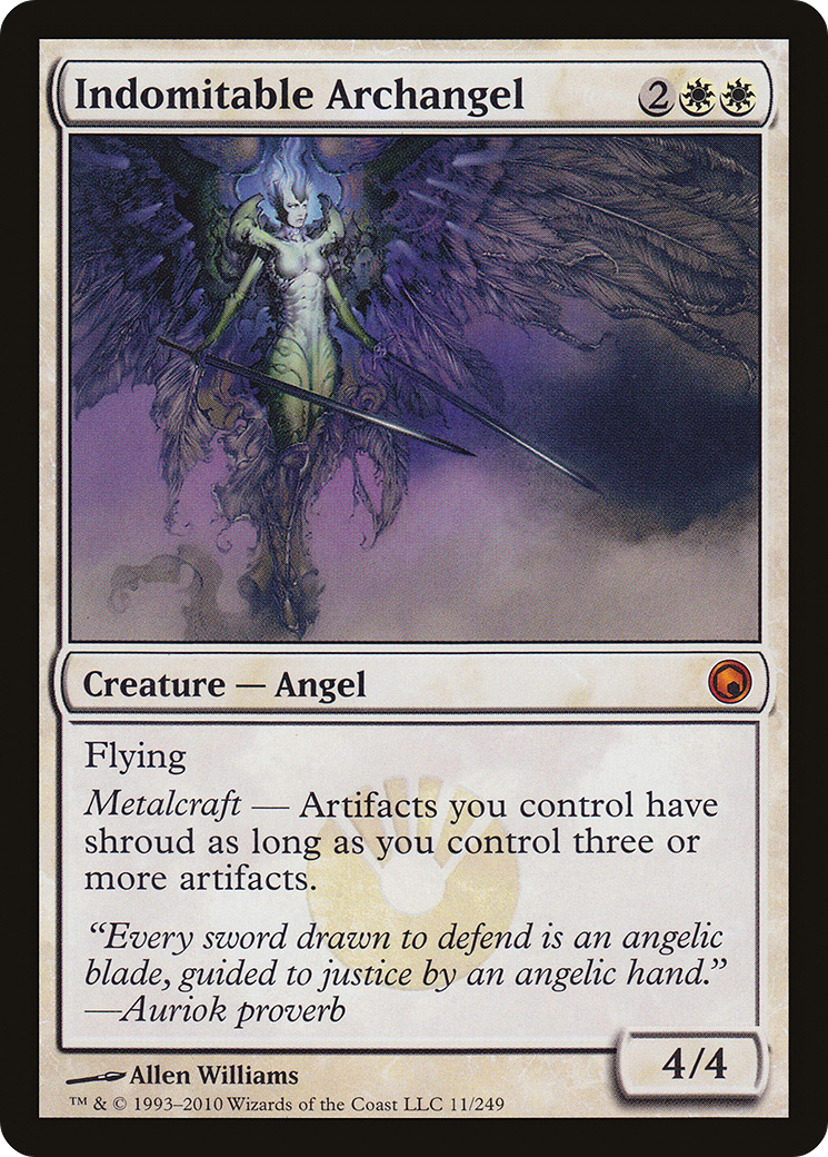 Indomitable Archangel (011) Foil - Scars of Mirrodin