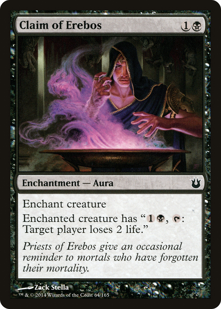 Claim of Erebos (064) Foil - Born of the Gods