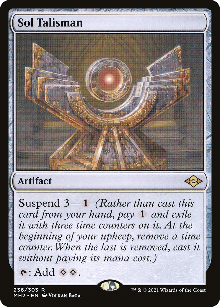 Sol Talisman (236) Foil - Modern Horizons 2