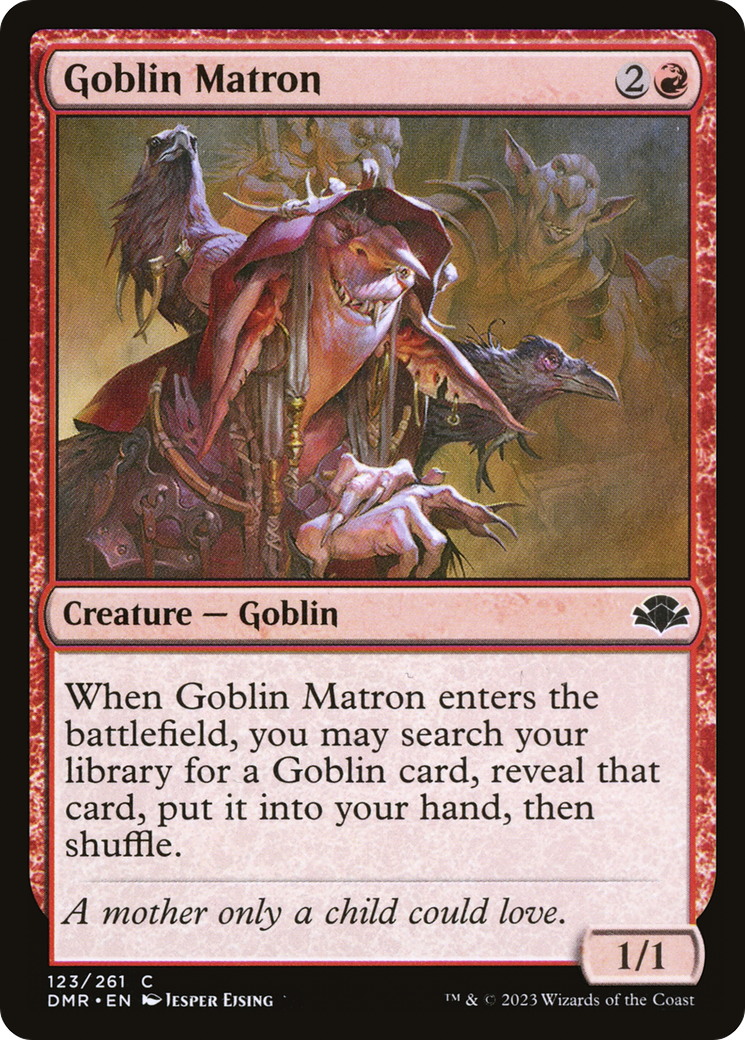 Goblin Matron (123) Foil - Dominaria Remastered