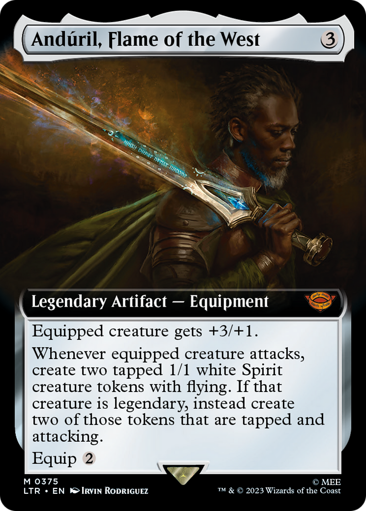 Andúril, Flame of the West (Extended Art) (375) - The Lord of the Rings: Tales of Middle-earth