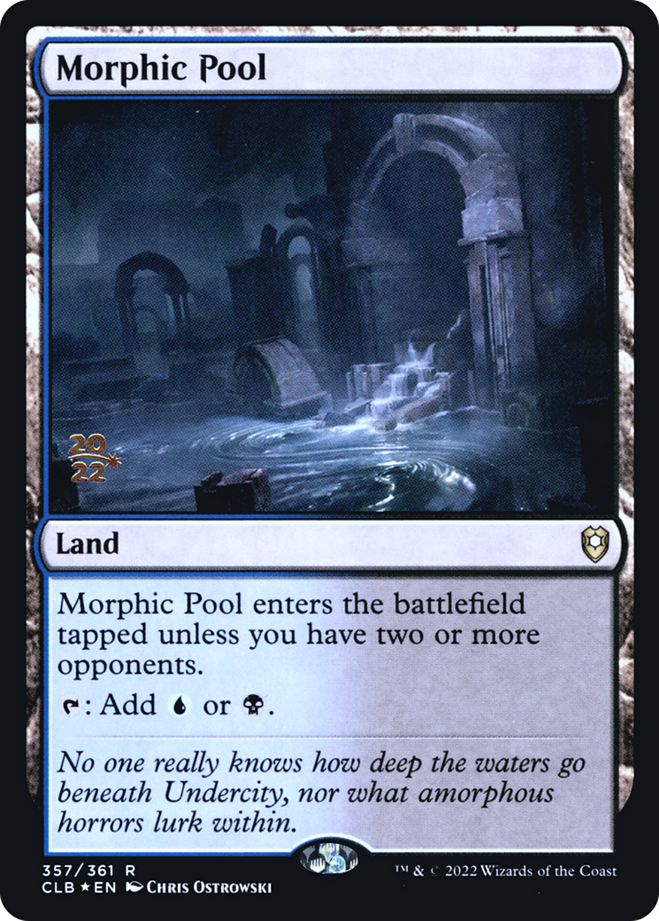 Morphic Pool (357s) Foil - Battle for Baldur's Gate Promos