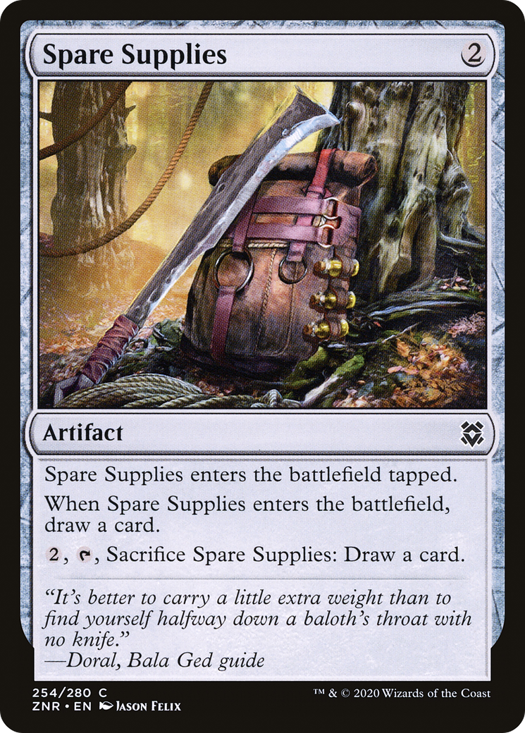 Spare Supplies (254) Foil - Zendikar Rising