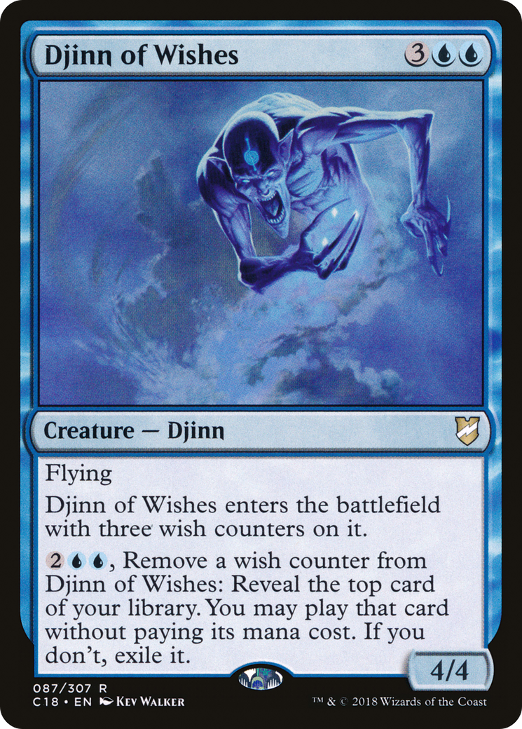 Djinn of Wishes (087) - Commander 2018